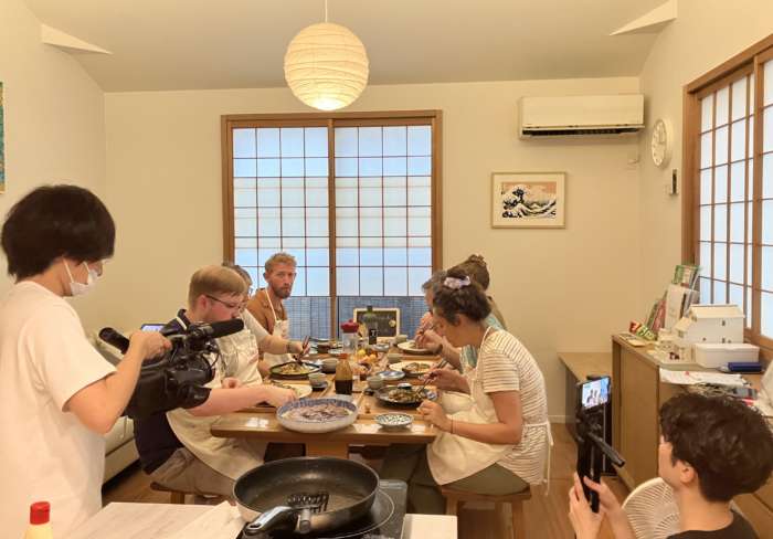 Behind The Scenes…  YUCa's Japanese Cooking